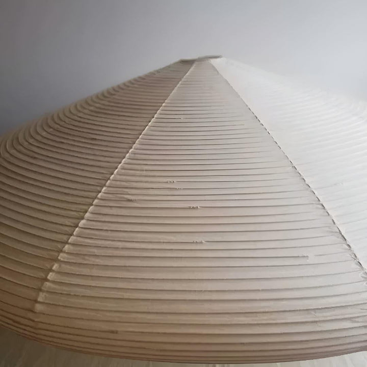 Akari Paper Pendant Light For Home Lighting With Disk Shape