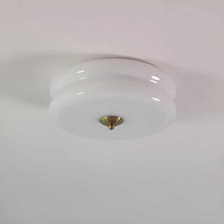 Art Deco Flush Mount Ceiling Light With Vintage Design