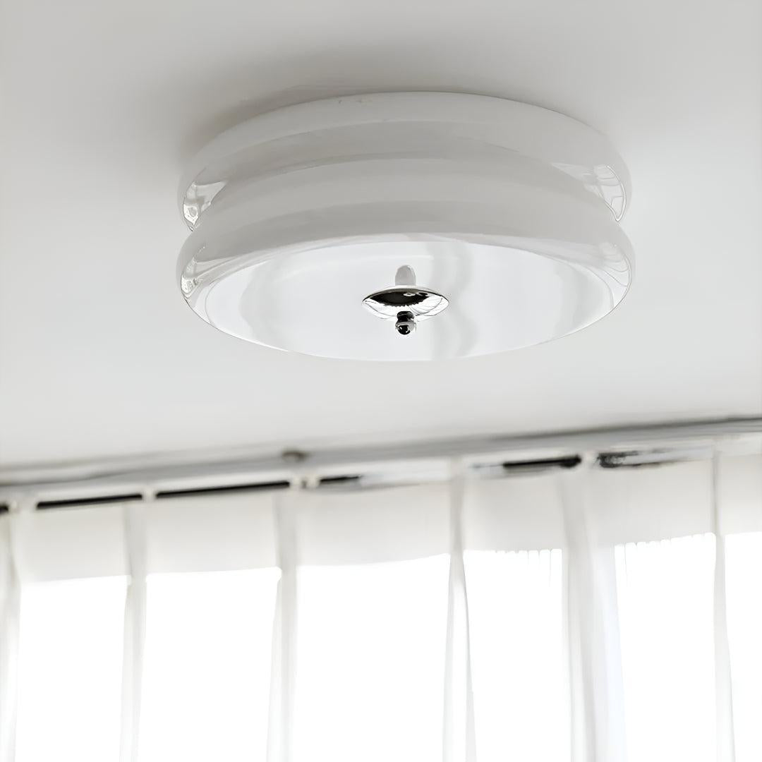 Art Deco Flush Mount Ceiling Light With Vintage Design