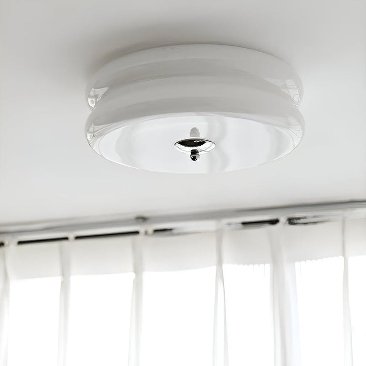 Art Deco Flush Mount Ceiling Light With Vintage Design