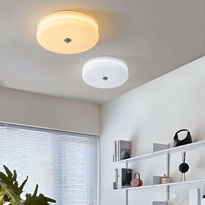 Art Deco Flush Mount Ceiling Light With Vintage Design