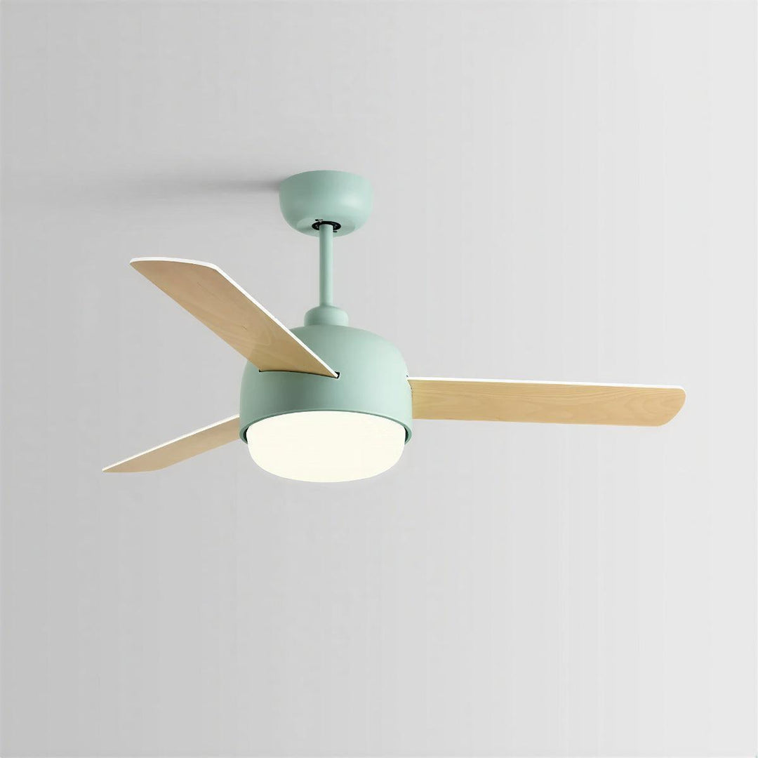 Ceiling Fan Light Featuring Modern Nordic Design And Remote Control