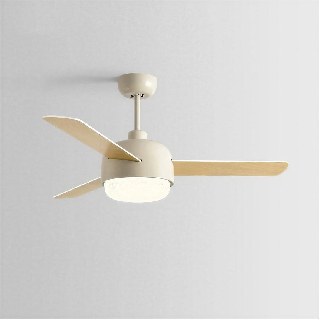 Ceiling Fan Light Featuring Modern Nordic Design And Remote Control