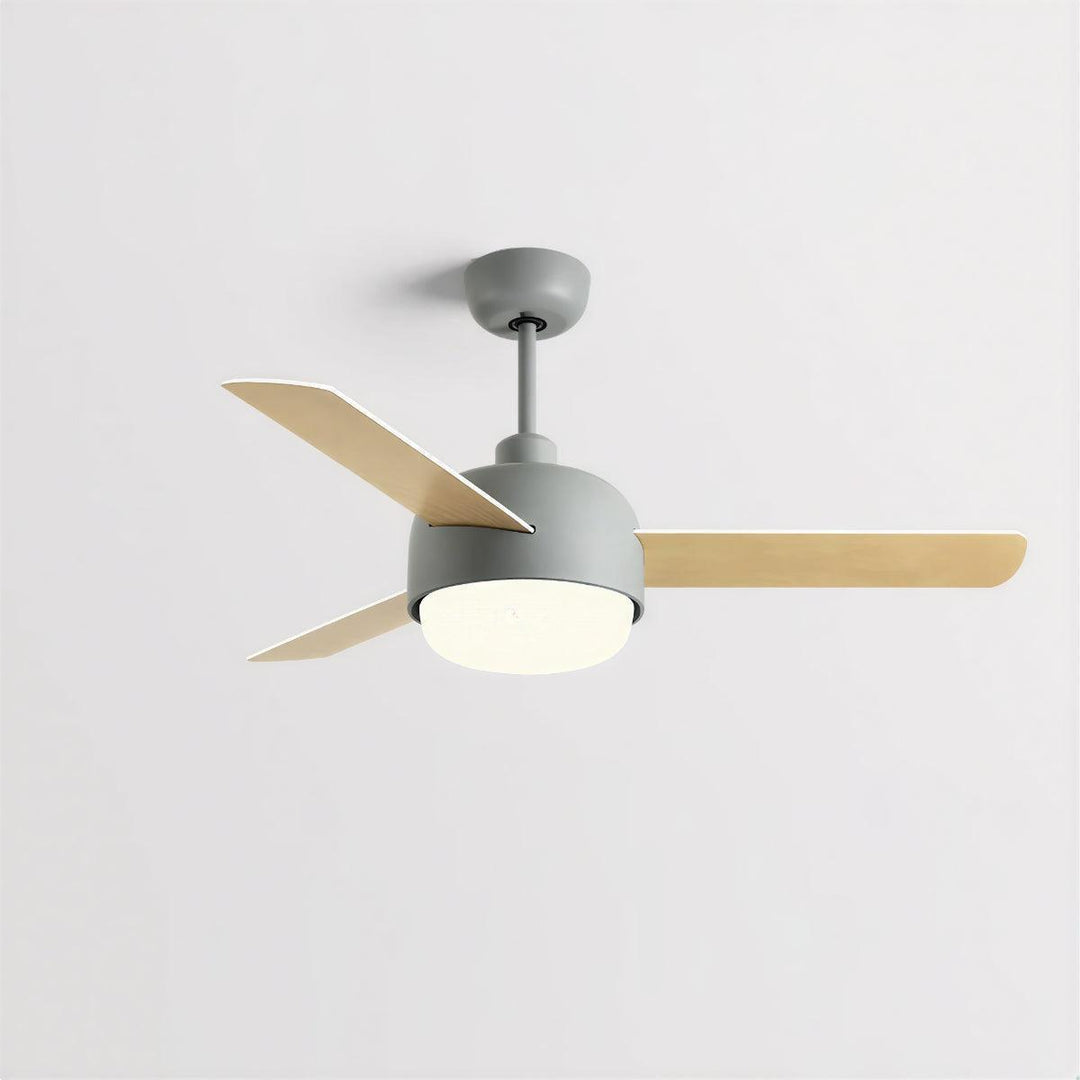 Ceiling Fan Light Featuring Modern Nordic Design And Remote Control