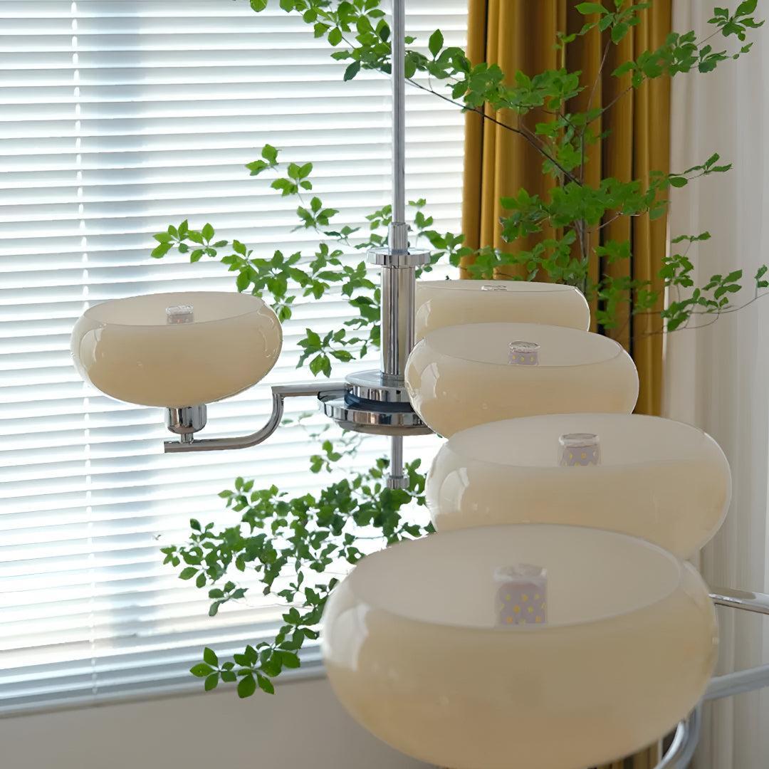 Chandelier With Contemporary Art Deco Styling