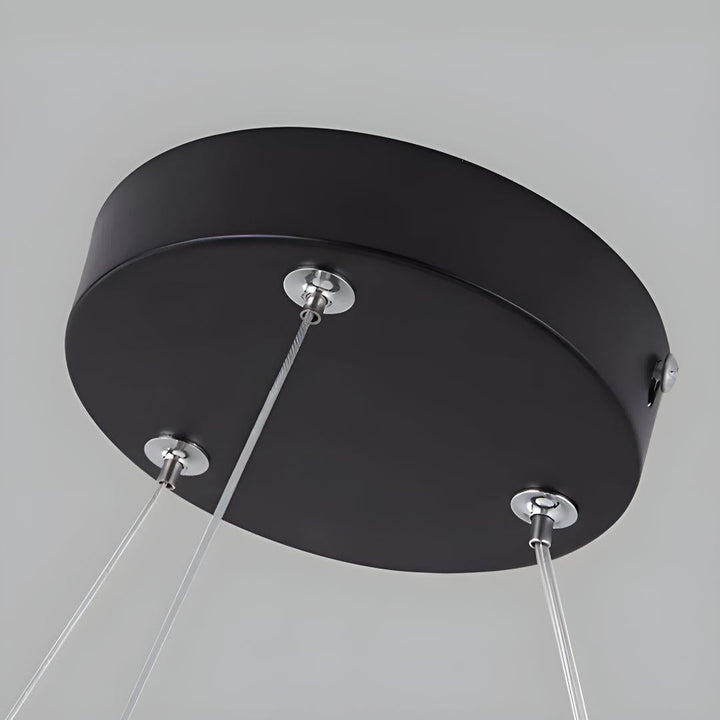 Commercial Round Pendant Lighting For Office And Gym Workspaces