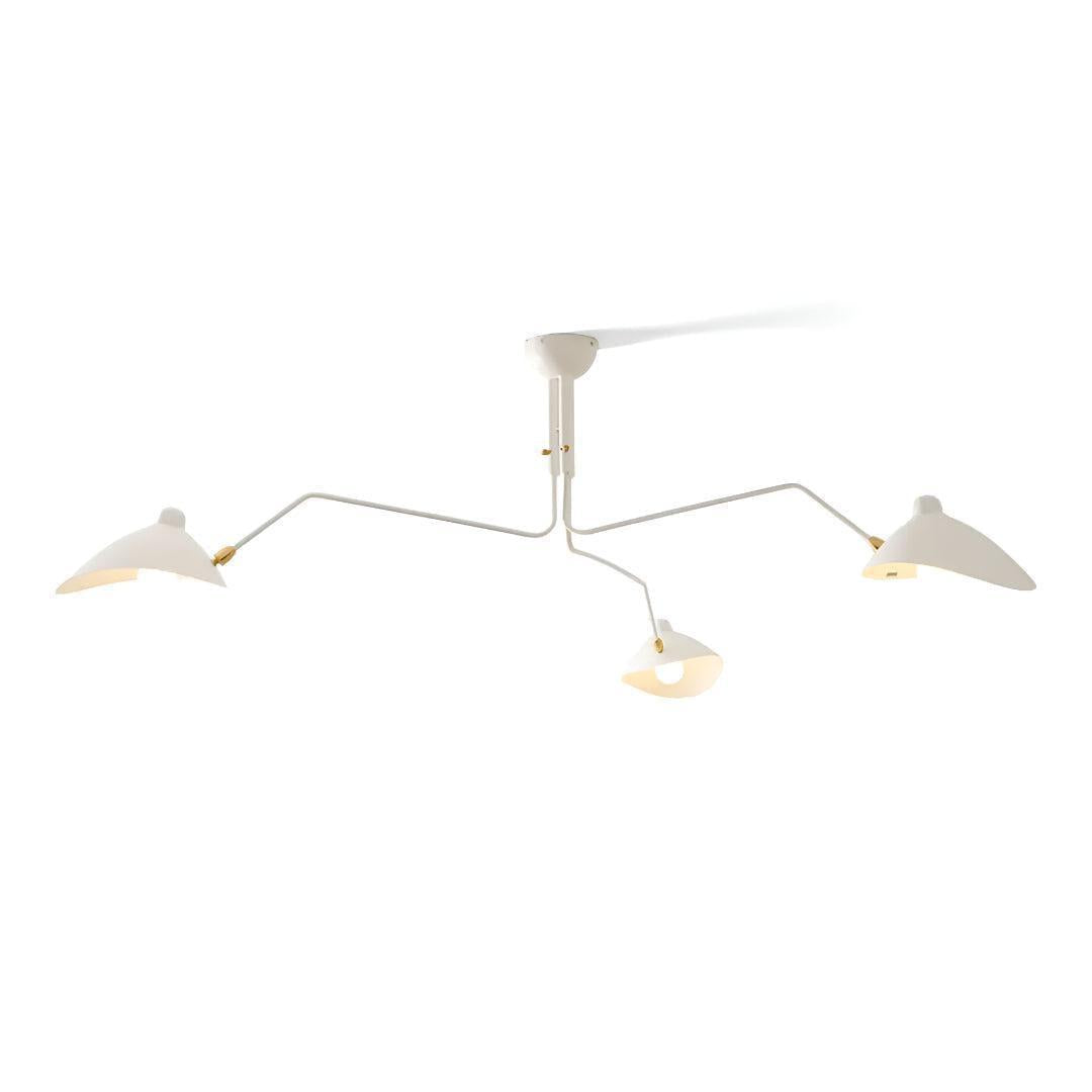Contemporary Pendant Lamps With Wide Extended Arms