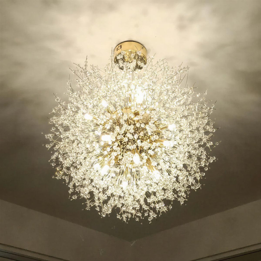 Dandelion Starburst Chandelier With Sculptural Design