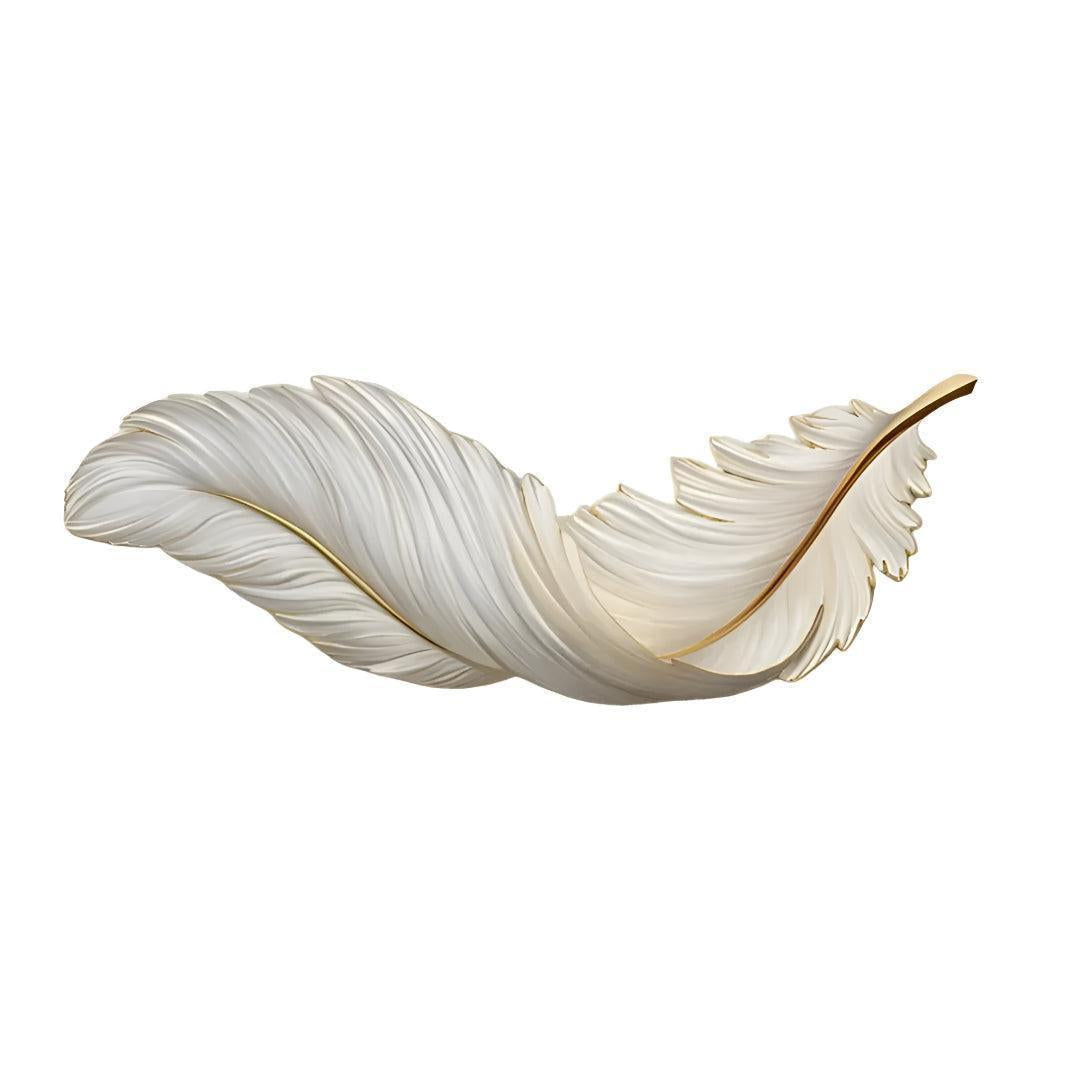 Decorative Wall Lamp Sconce With Feather Design