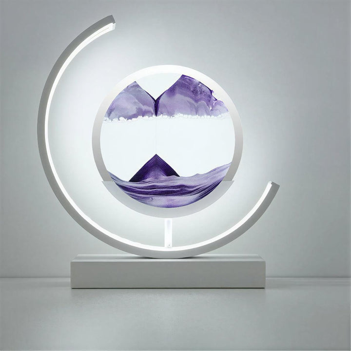 Dynamic Moving Sand Art Bedside Table Lamp