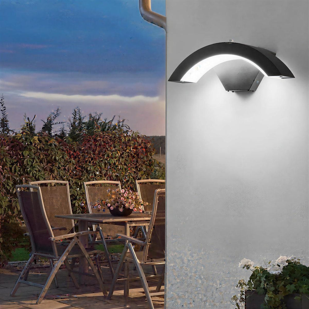 Exterior Contemporary Outdoor Wall Light For Porch Courtyard Garden