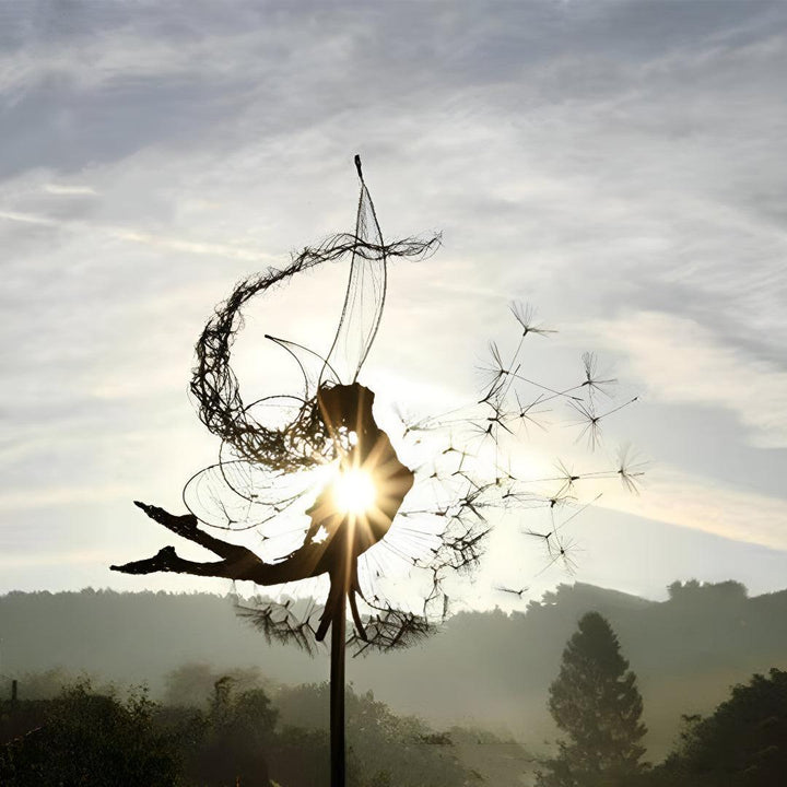 Fairy Garden Ornament Sculpture For Enchanted Outdoor Decor