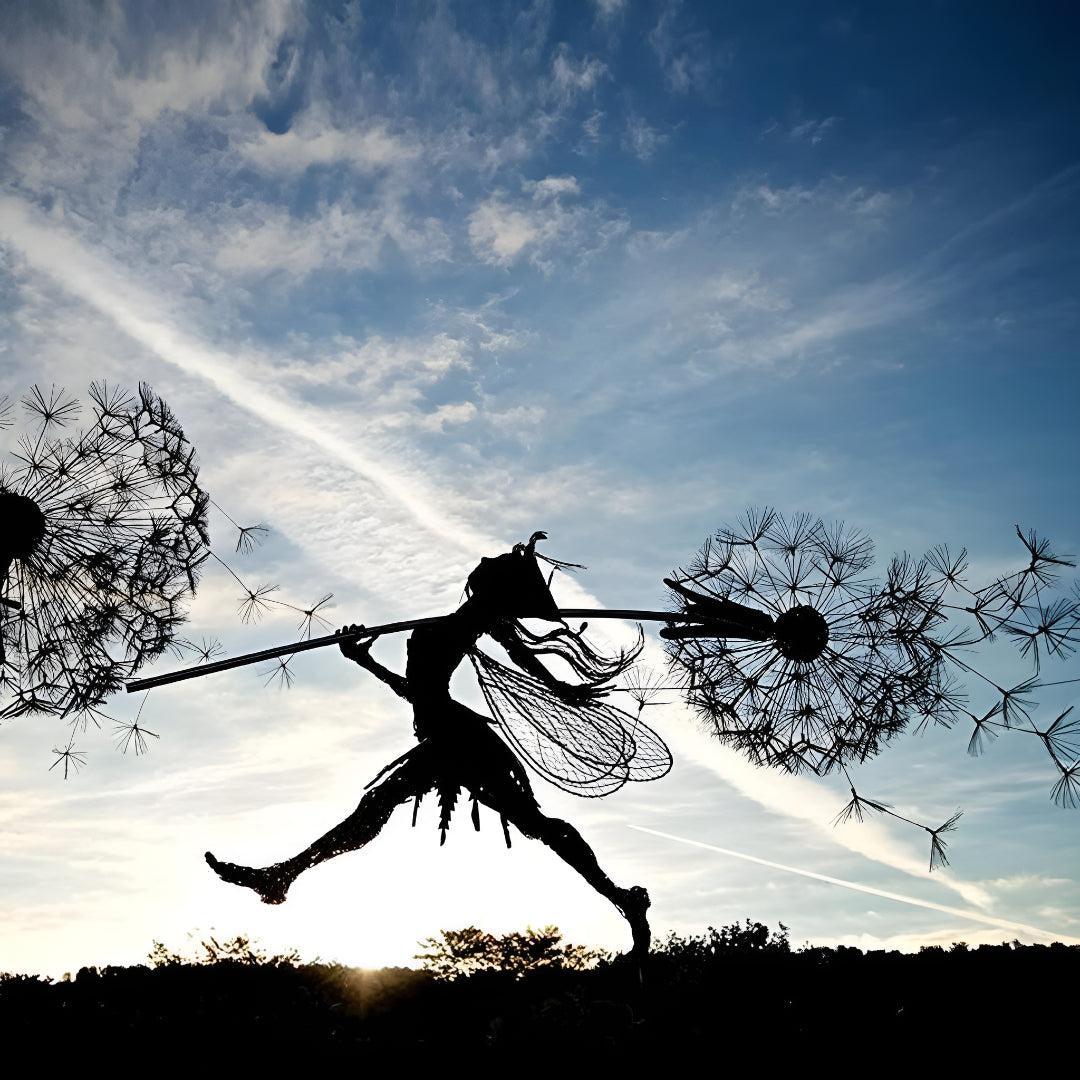 Fairy Garden Ornament Sculpture For Enchanted Outdoor Decor