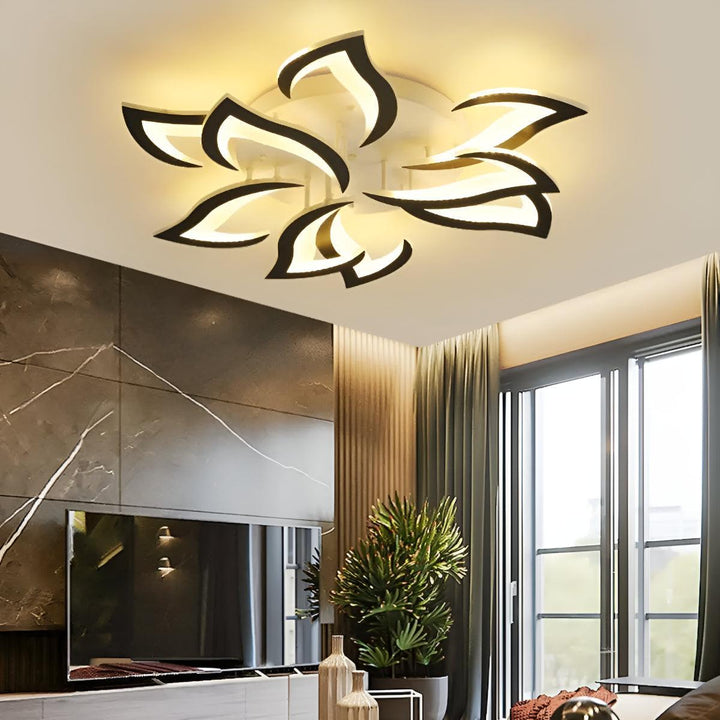 Flower Flush Mount Ceiling Light With Modern Design