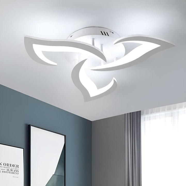 Flower Flush Mount Ceiling Light With Modern Design