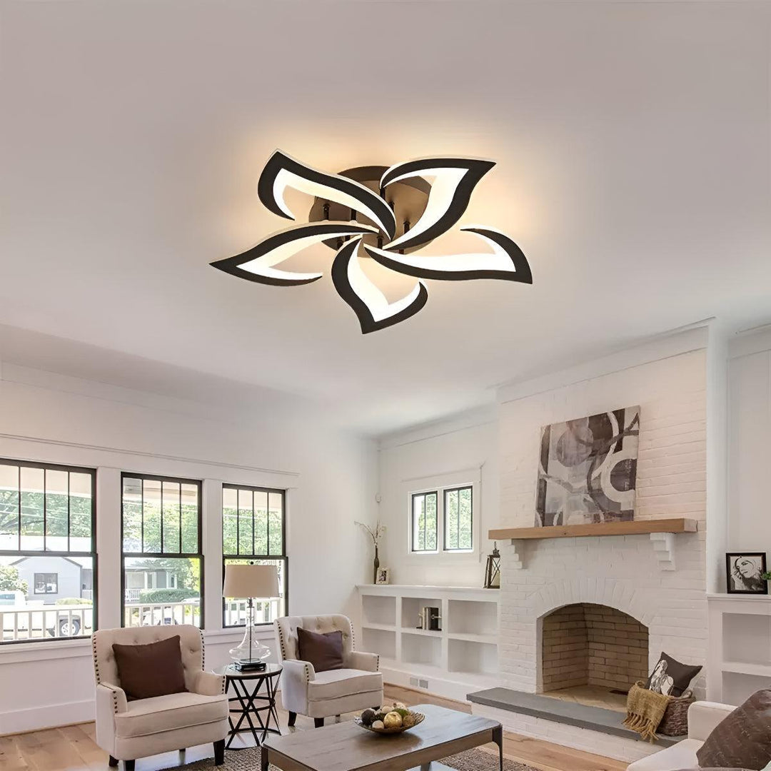 Flower Flush Mount Ceiling Light With Modern Design