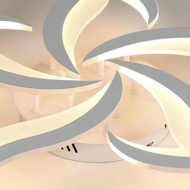 Flower Flush Mount Ceiling Light With Modern Design