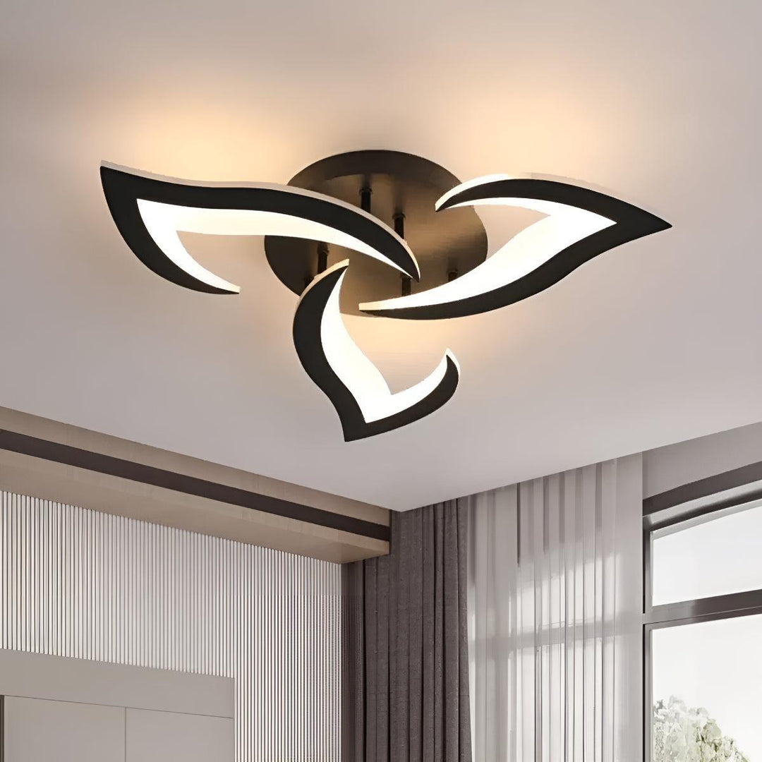 Flower Flush Mount Ceiling Light With Modern Design