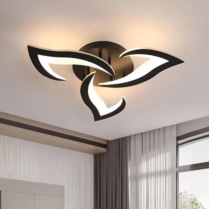 Flower Flush Mount Ceiling Light With Modern Design