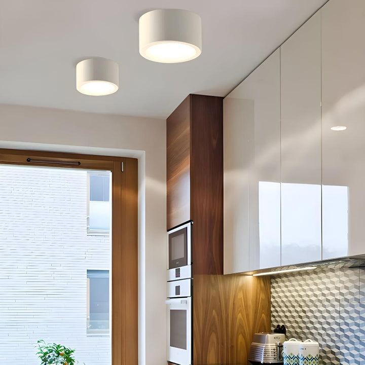 Flush Mounted Ceiling Downlight With Modern Circular Design