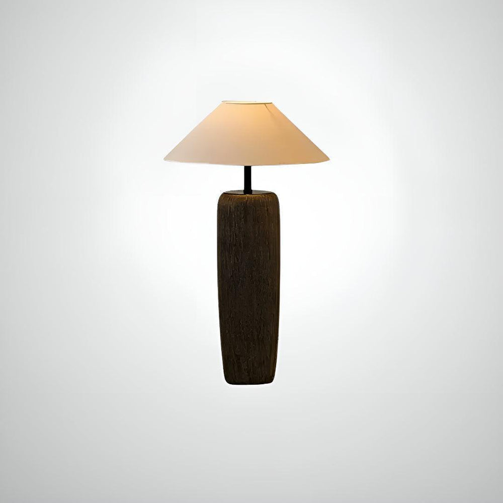 Japanese Floor Lamp For Living Room Ambience With Fabric Shade