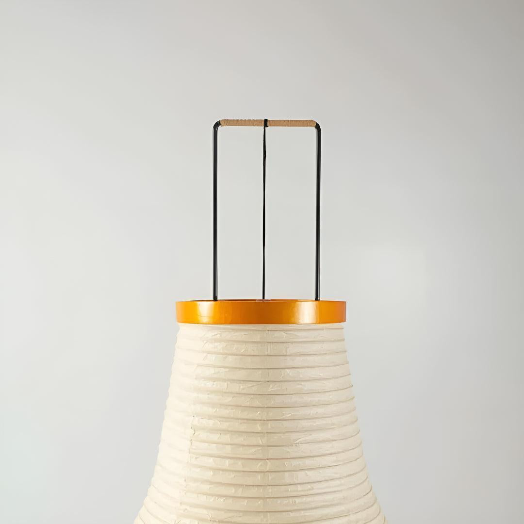 Japanese Washi Akari Paper Floor Lamp With Warm Glow
