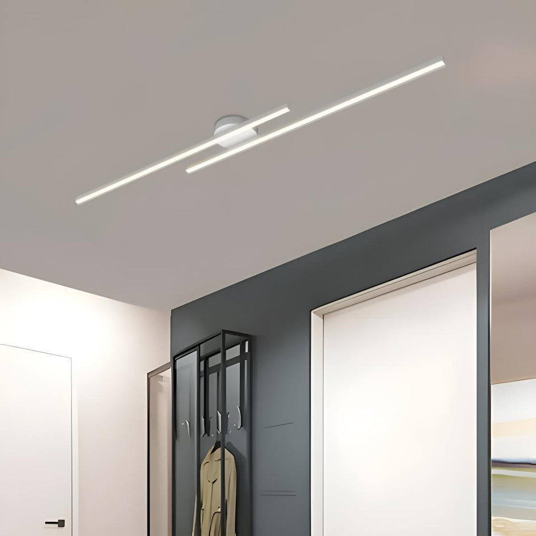 Linear Flush Mount Ceiling Light Strip Fixture