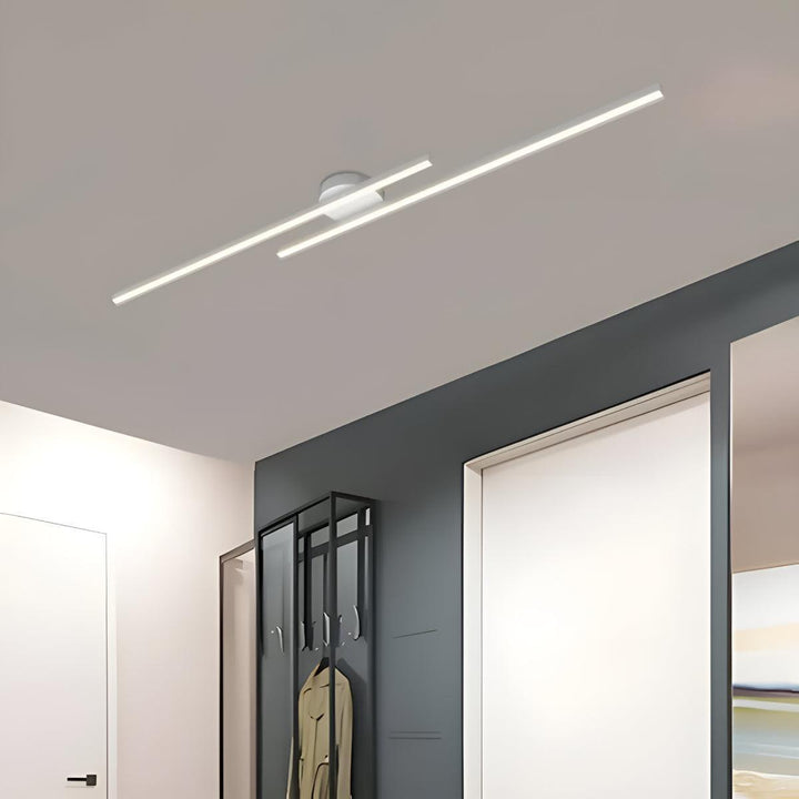 Linear Flush Mount Ceiling Light Strip Fixture