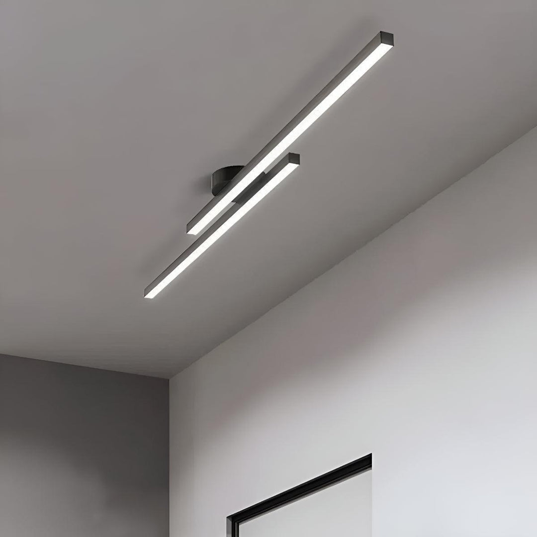 Linear Flush Mount Ceiling Light Strip Fixture