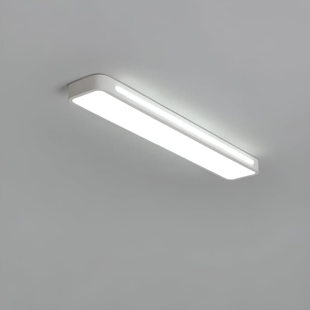 Linear Minimalist Nordic Ceiling Light Fixture With Flush Mount Design