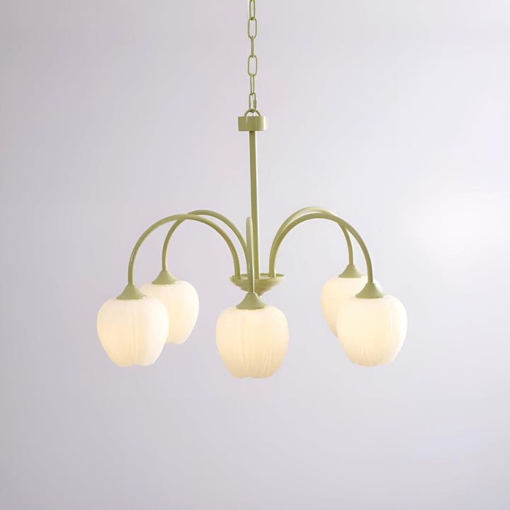 Mid Century Tulip Chandelier With Retro Style