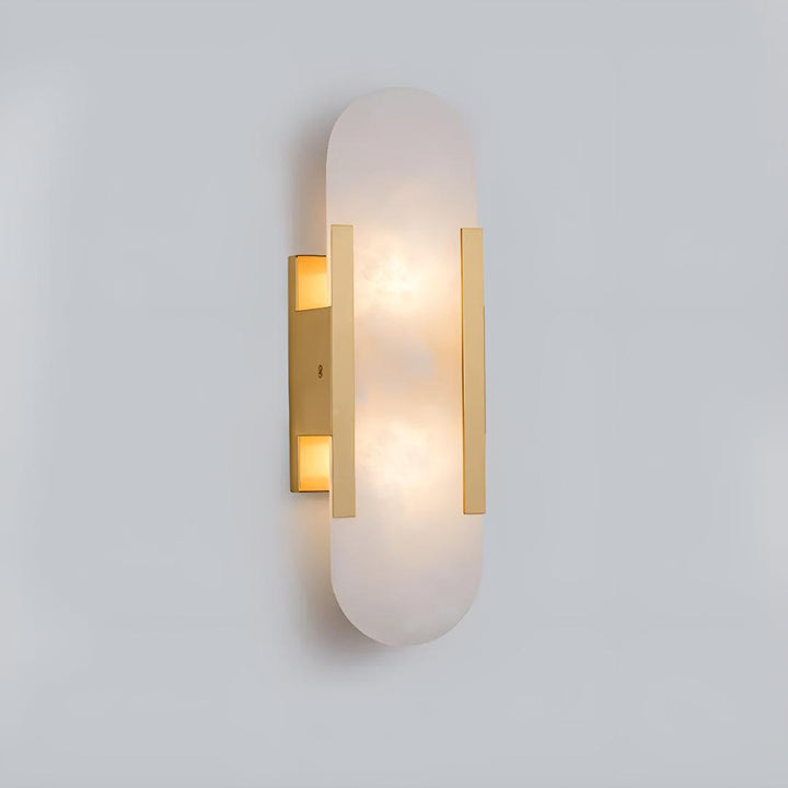 Modern Elongated Alabaster Wall Lights
