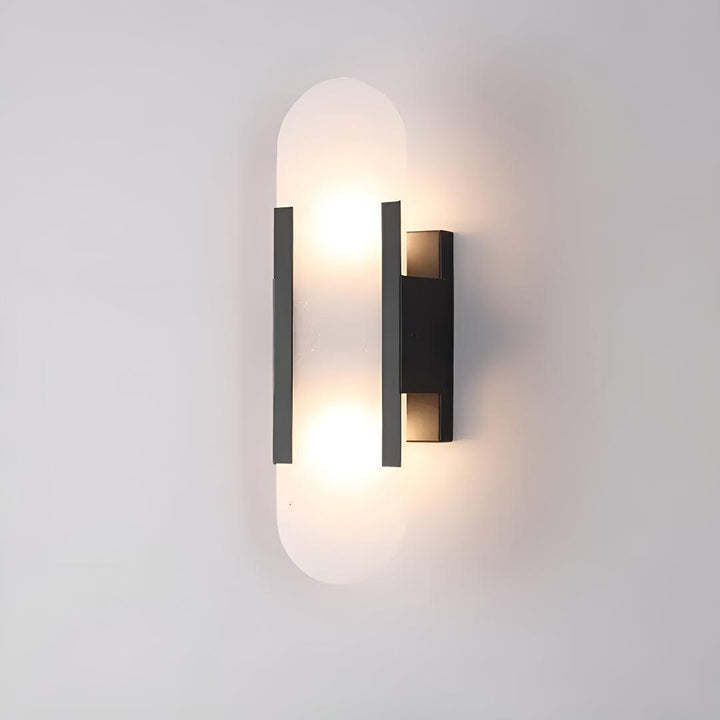 Modern Elongated Alabaster Wall Lights