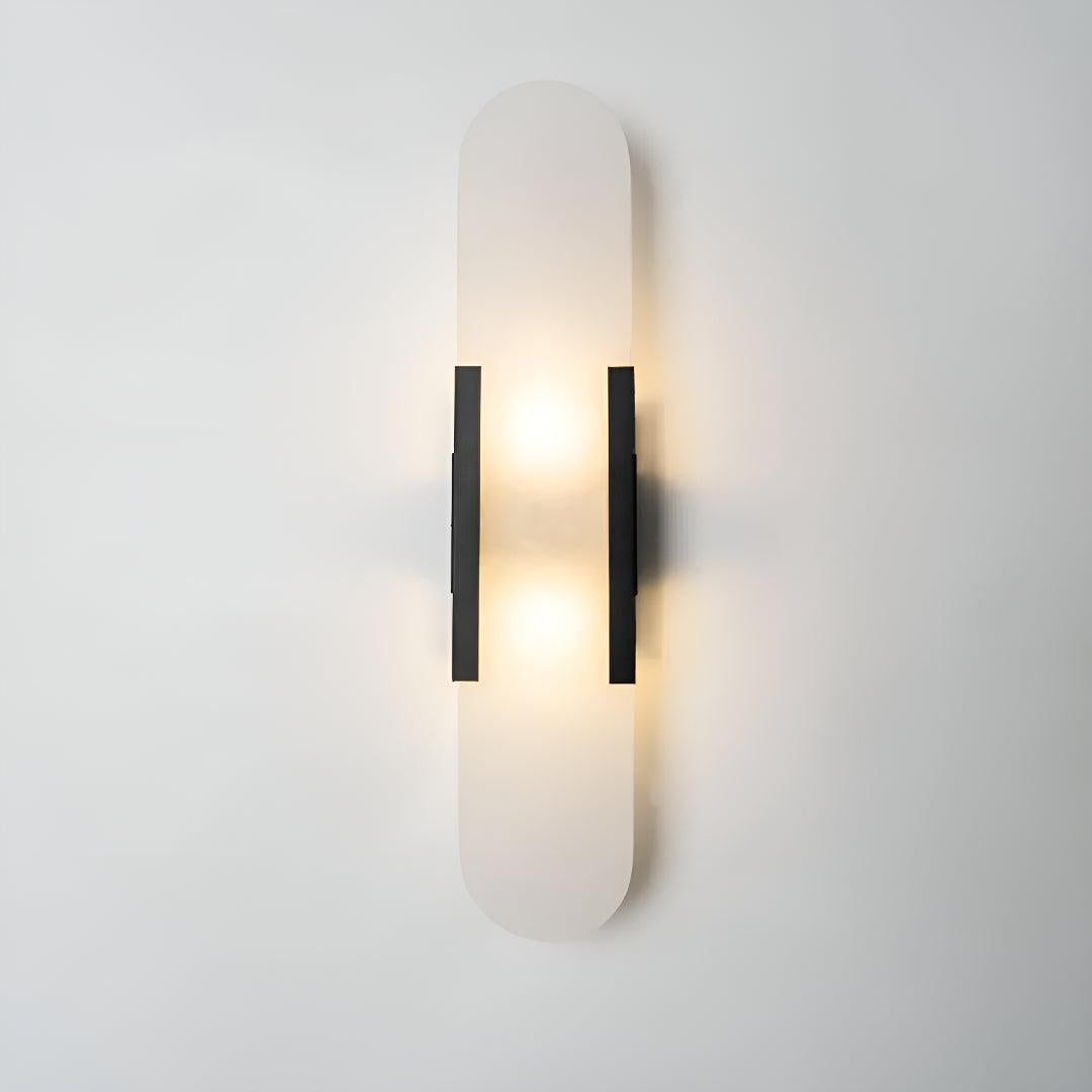 Modern Elongated Alabaster Wall Lights
