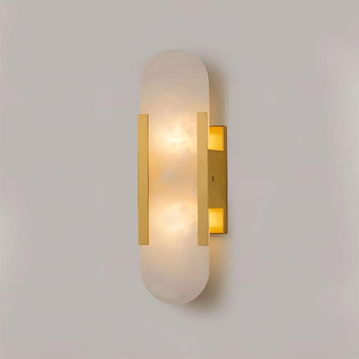 Modern Elongated Alabaster Wall Lights