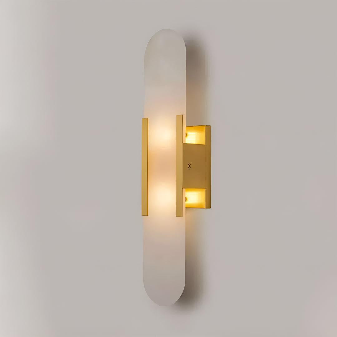 Modern Elongated Alabaster Wall Lights