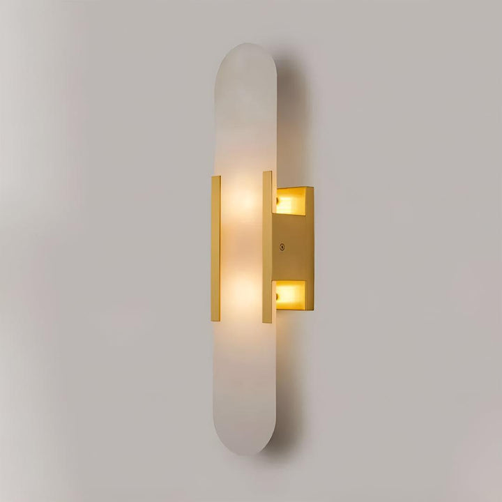 Modern Elongated Alabaster Wall Lights