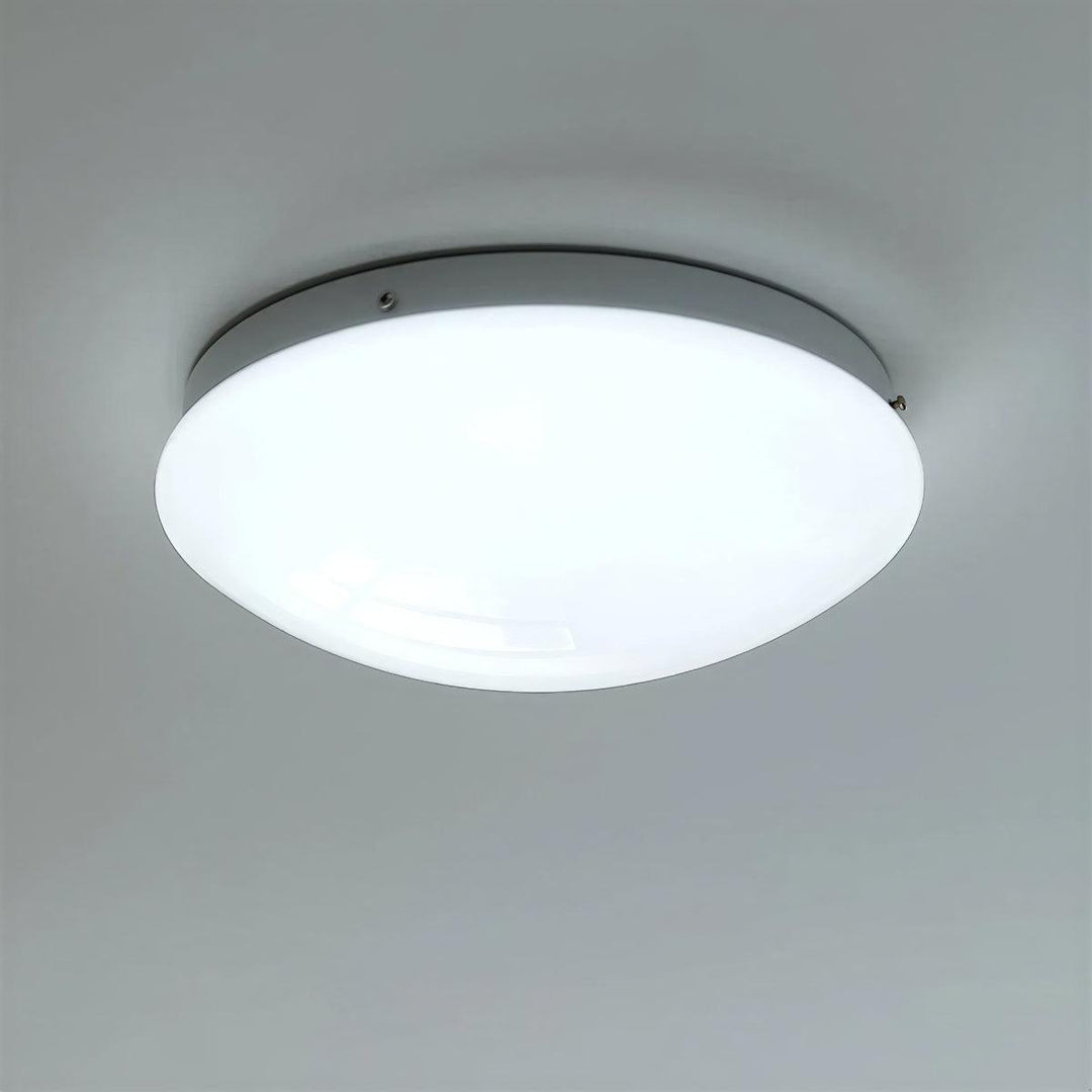 Modern Flush Mount Ceiling Light Fixture With Oyster Light Style