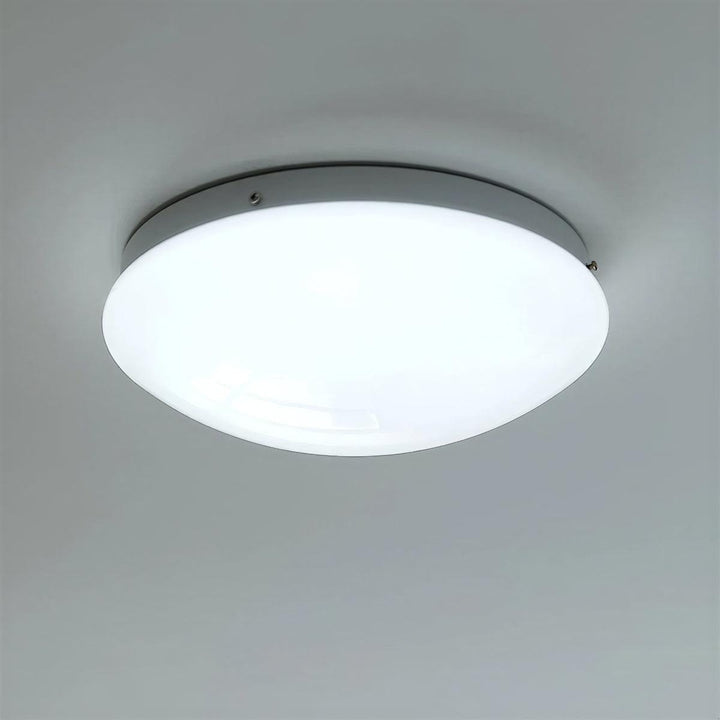 Modern Flush Mount Ceiling Light Fixture With Oyster Light Style