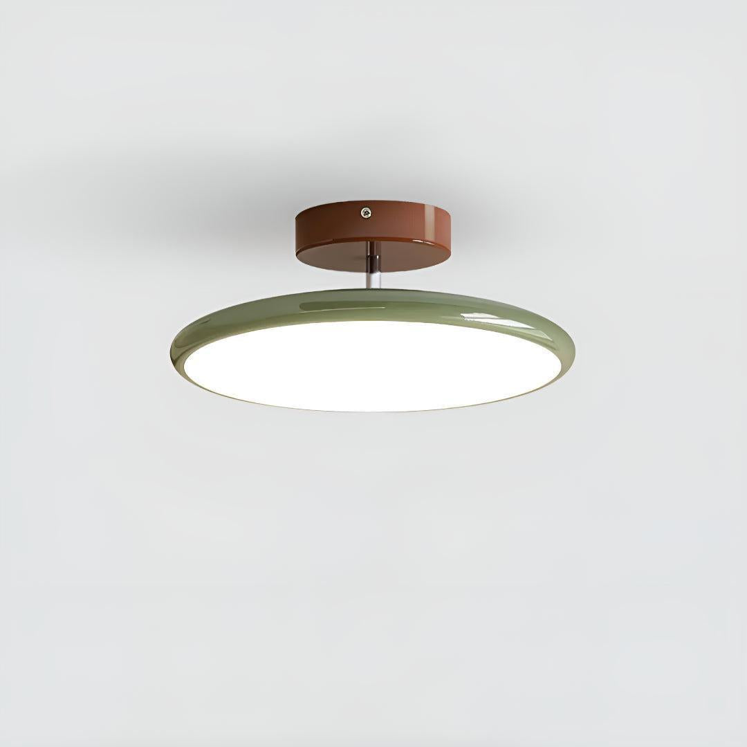 Modern Oyster Flush Mount Ceiling Light With Adjustable Fixture