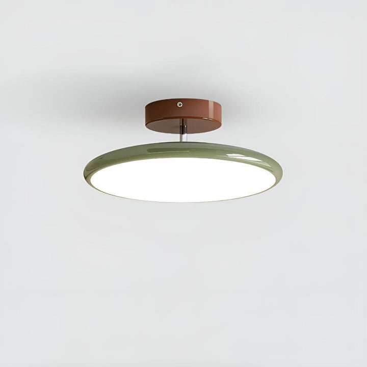 Modern Oyster Flush Mount Ceiling Light With Adjustable Fixture