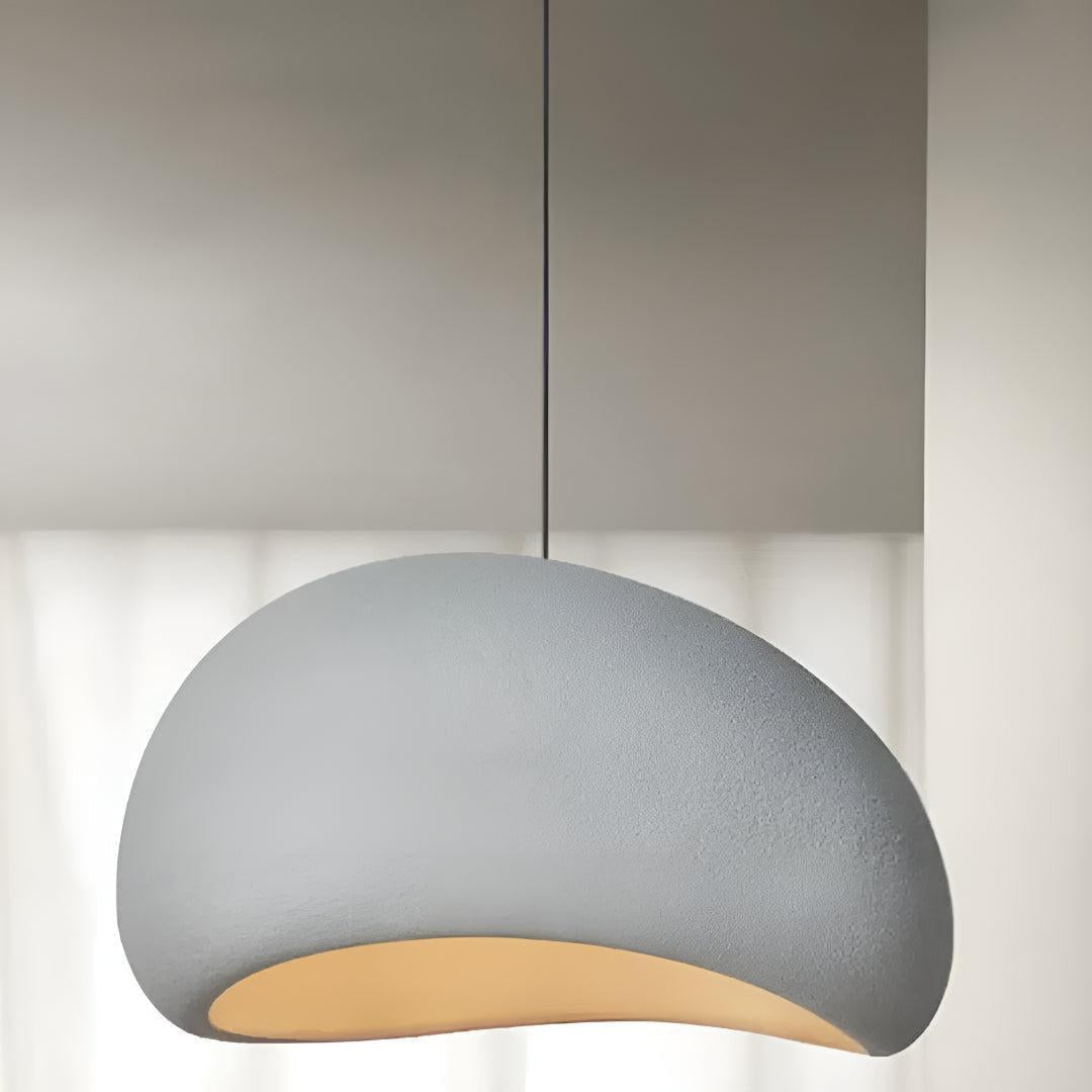 Modern Wabi Sabi Hanging Pendant Lights With Warm Ambient Glow