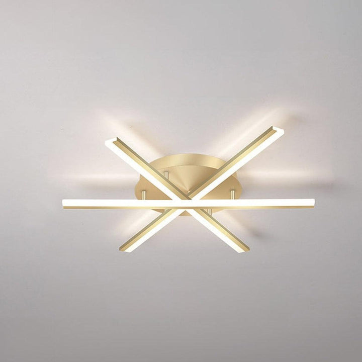 Nordic Geometric Style Flush Mount Ceiling Light Fixture