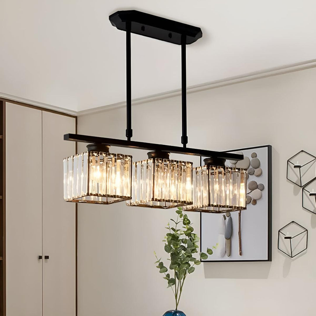 Nordic Linear Pendant Light Fixture For Kitchen Island