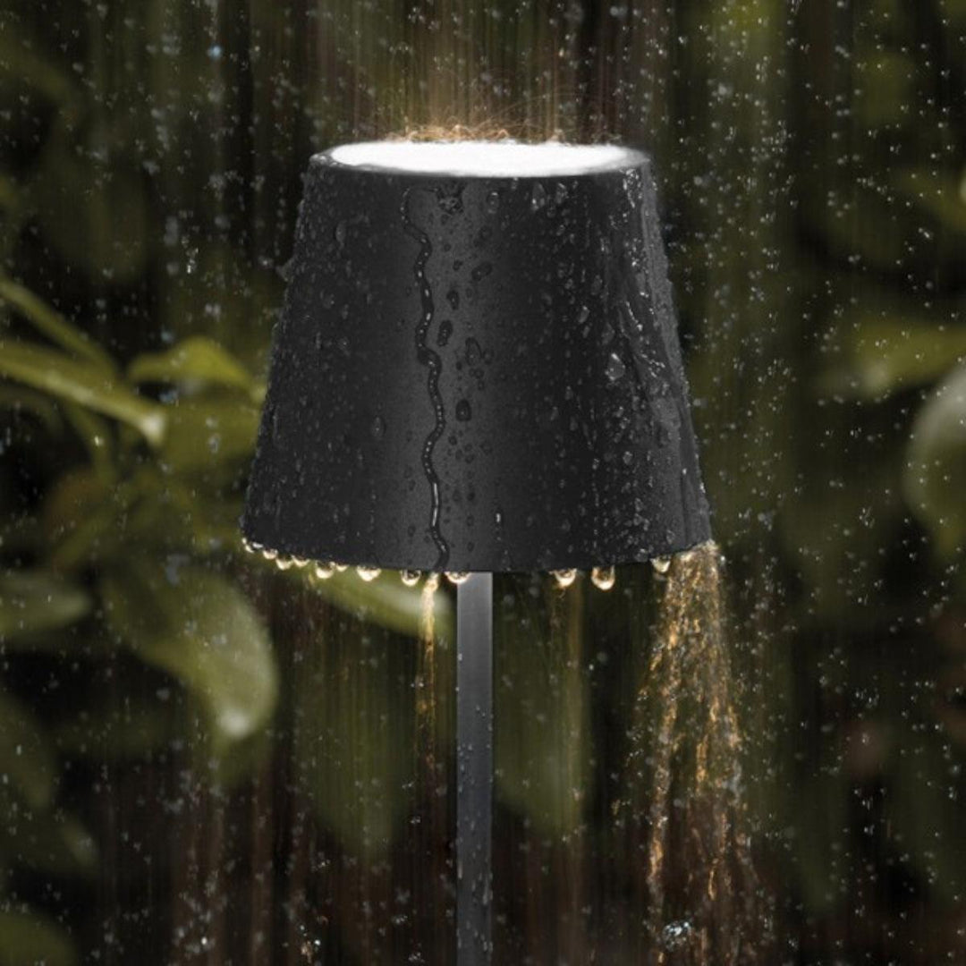 Rechargeable Table Lamp With Touch Control For Ambient Settings