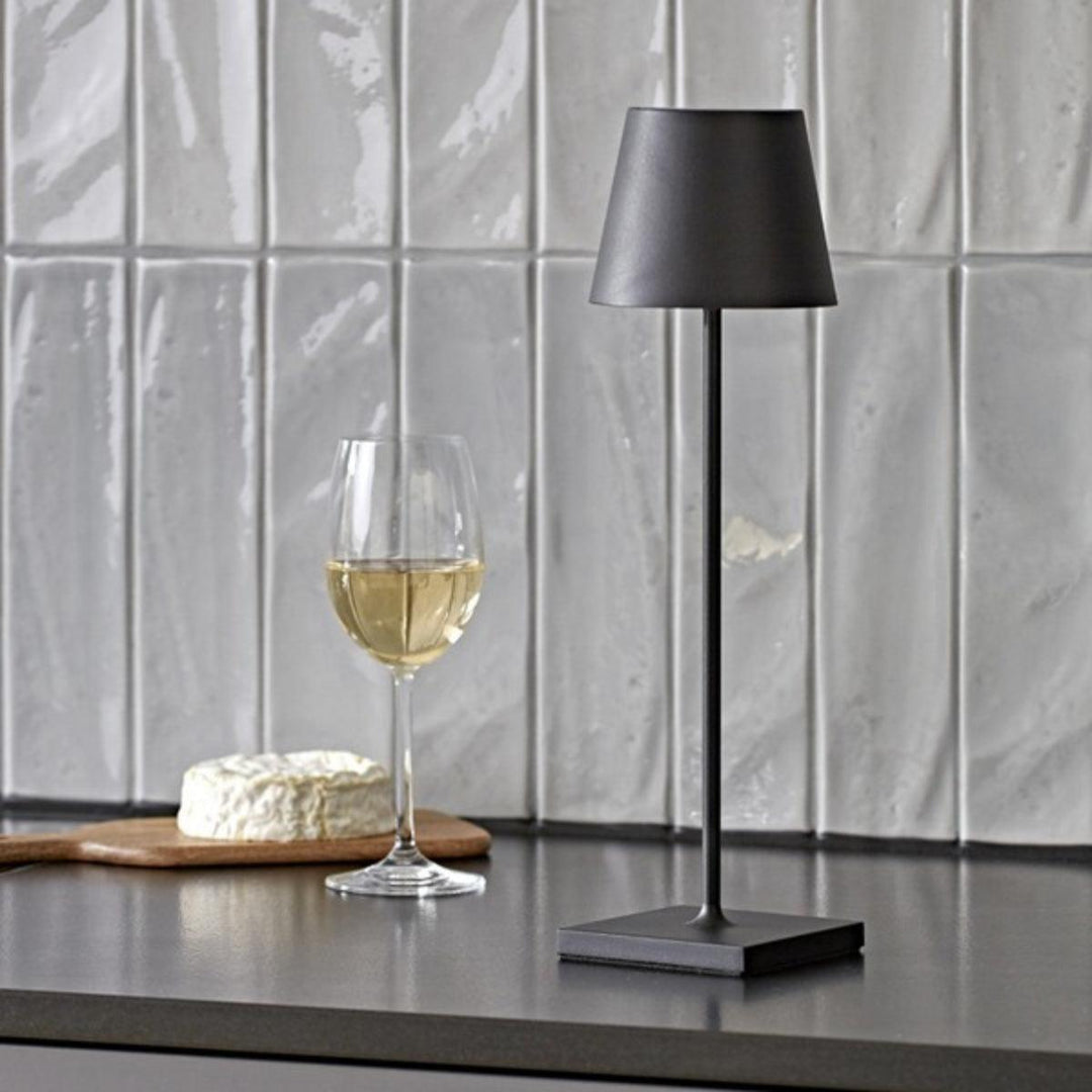 Rechargeable Table Lamp With Touch Control For Ambient Settings