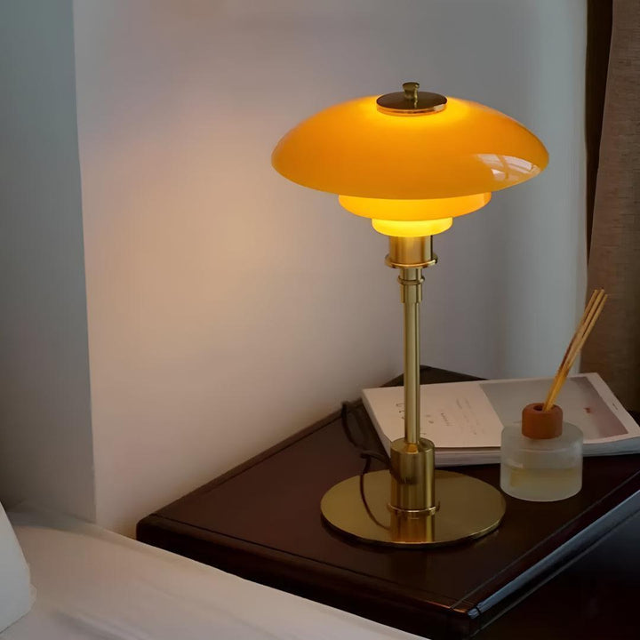 Scandinavian Mushroom Desk Table Lamp With Dimmer
