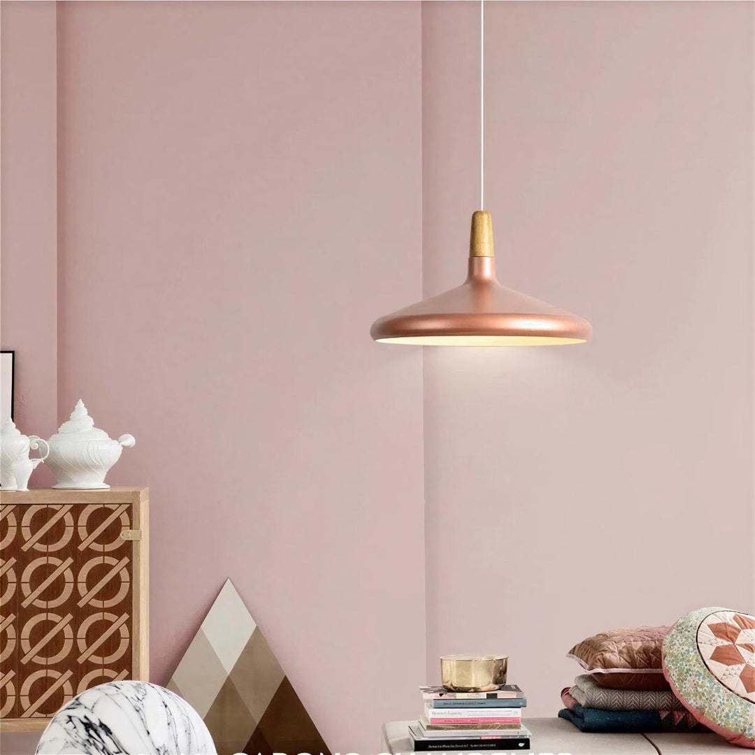 Scandinavian Nordic Wooden Pendant Light