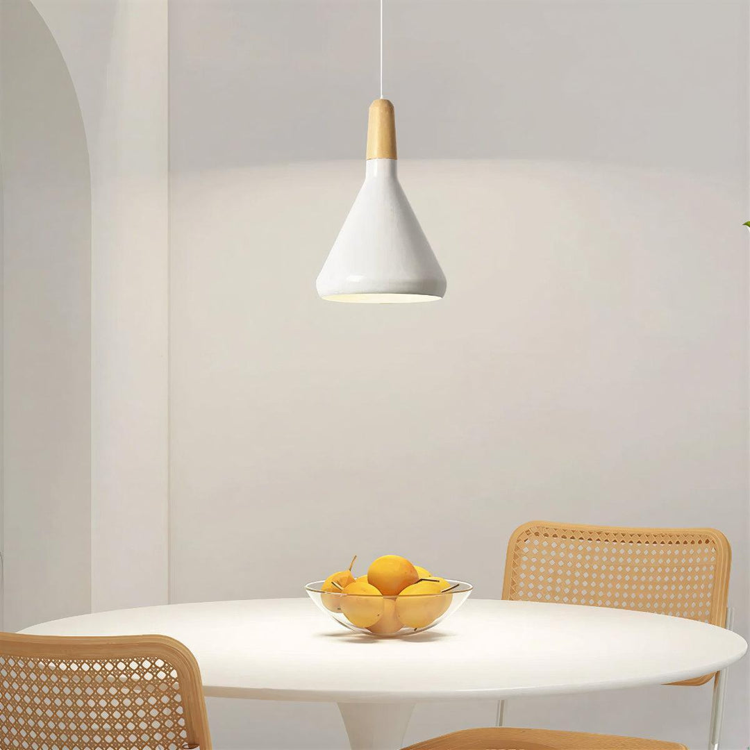 Scandinavian Nordic Wooden Pendant Light