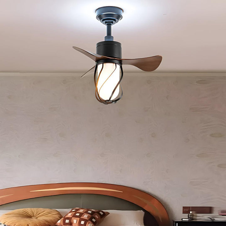 Vintage Ceiling Fan Light And Remote Control